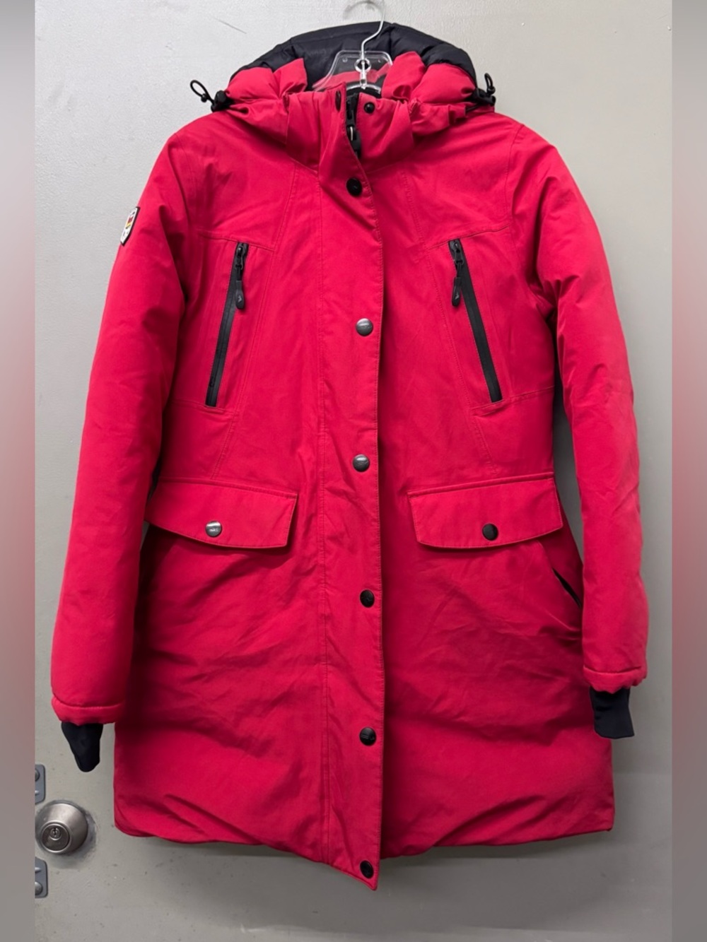 Triple FAT Goose Isberg Womens Small Sage Green Waterproof Down Parka Coat